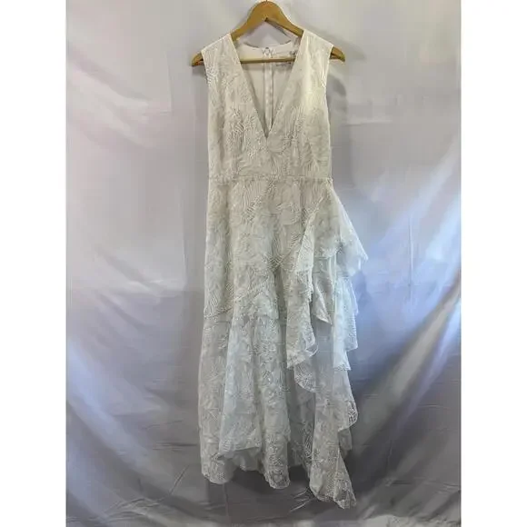 One33 Social White Embroidered Lace Dress Size 12 with Loose stitching is  available for purchase on au PAY Market - Imported Goods Online Store  Co.Ltd. | au PAY Market - Online Shopping Site